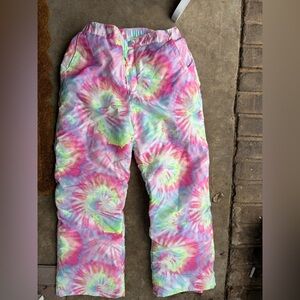 Vintage Rare Children’s Place Girls Tye Dye Ski Pants